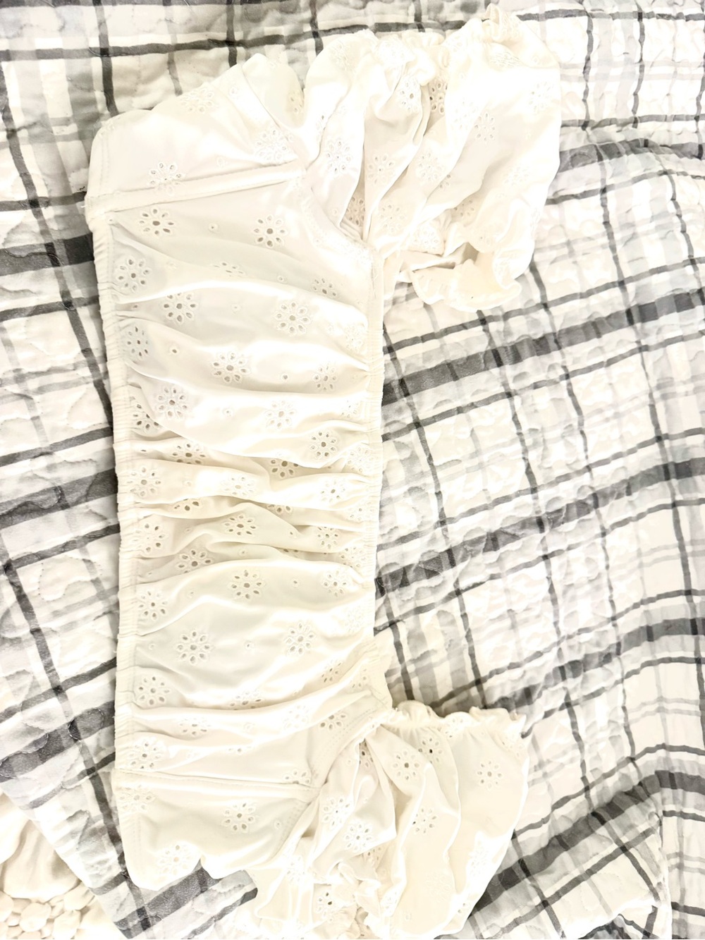 Swim top white
